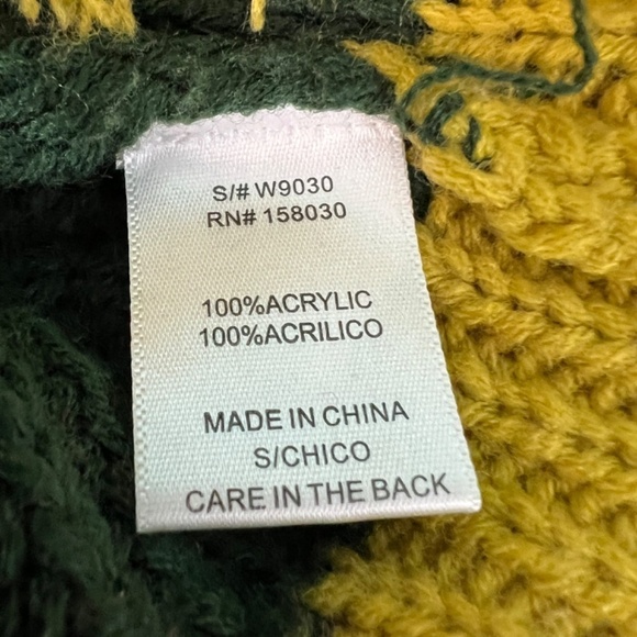 Love Tree Distressed Bohemian Womens Sweater Small Chic Chaotic Academia - Picture 10 of 12